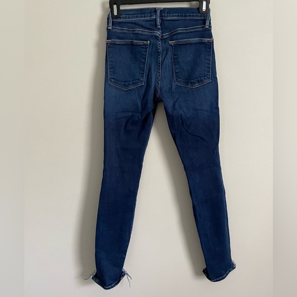 Frame Denim Le High Skinny Step Hem Jeans - Picture 6 of 8